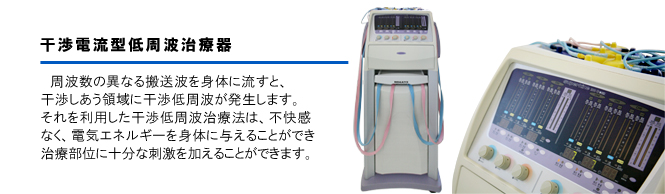 干渉電流型低周波治療器